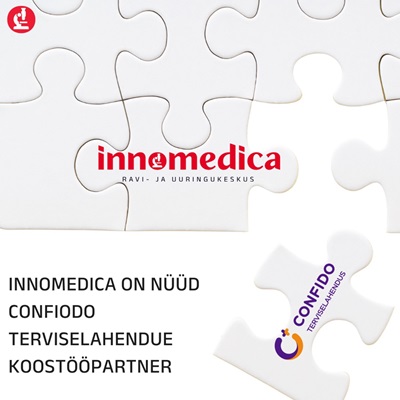 Innomedica on Confido Terviselahenduse koostööpartner Innomedica on Confido Terviselahenduse koostööpartner Meil on hea meel teatada, et Innomedica on nüüd Conf